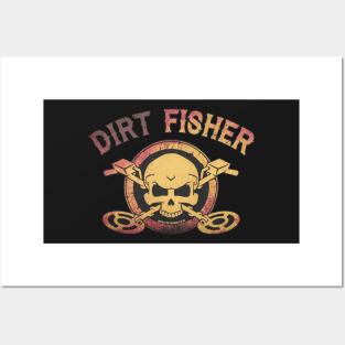 Detectorists Dirt Fisher mk1 by Eye Voodoo Posters and Art